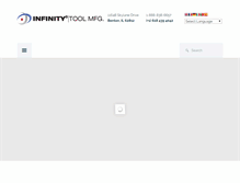 Tablet Screenshot of infinitytoolmfg.com